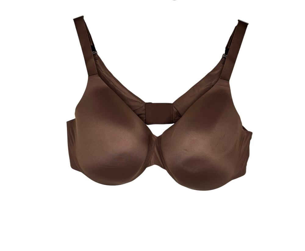 SKIMS NWT Smoothing Intimates Full Coverage Bra Cocoa Brown Underwire 44DDDD 44G - Picture 1 of 9